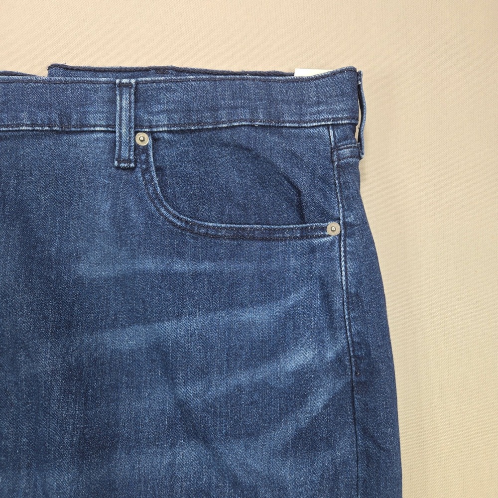 Levi's Jeans 502 Taper Flex Stretch Medium Wash Blue Mens 48x34 - Picture 5 of 16